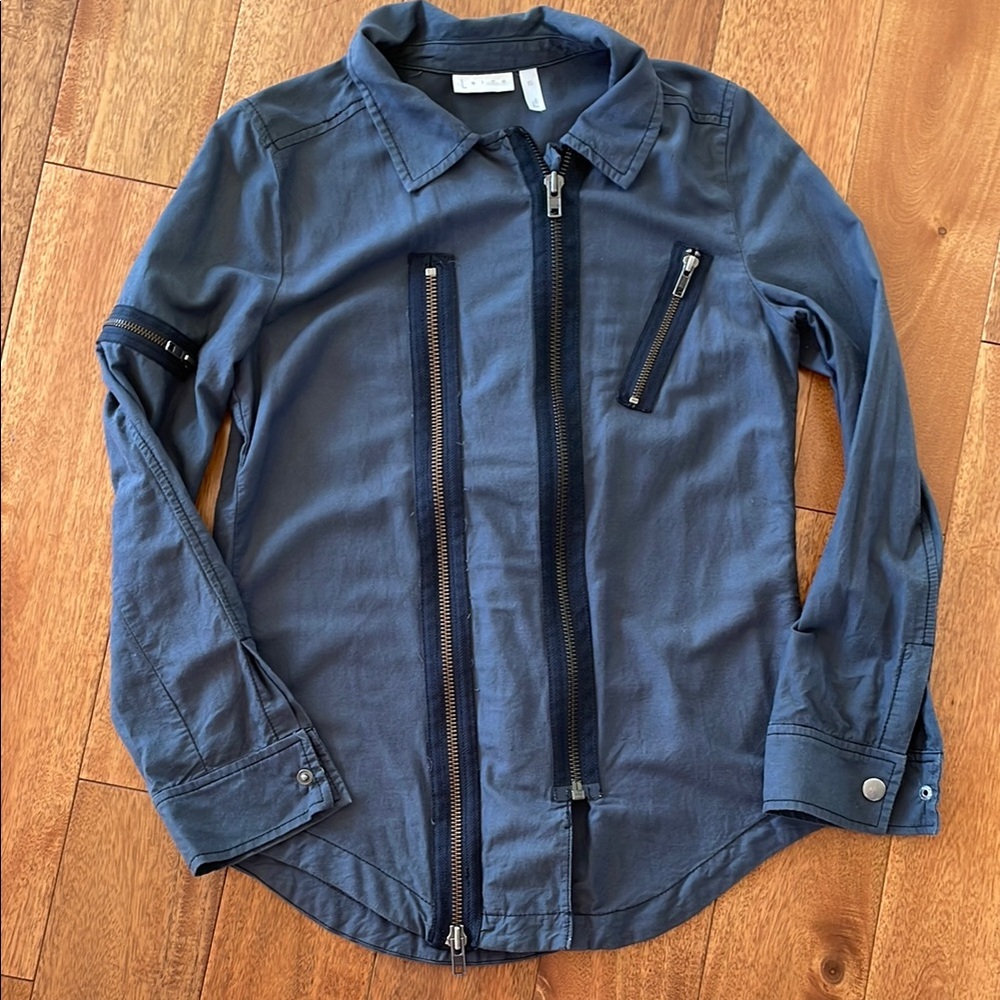 Women's Blue Leith “Shacket”